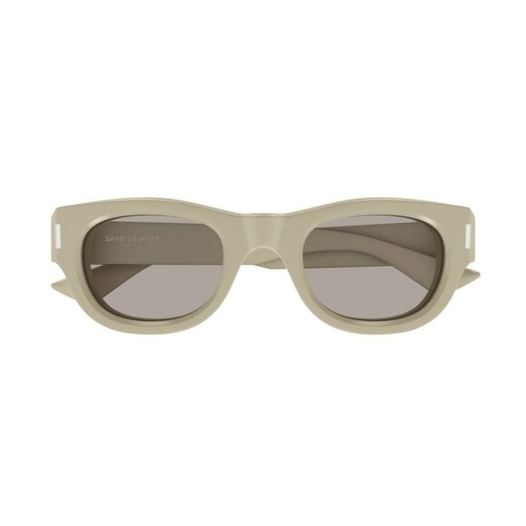 NWT SAINT LAURENT UNISEX GREEN SUNGLASSES - Picture 2 of 3